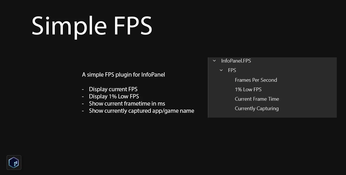 InfoPanel - Simple FPS